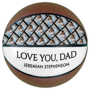 Personalised LOVE YOU DAD Father's Day Basketball