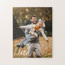 Personalised Love You Dad Photo