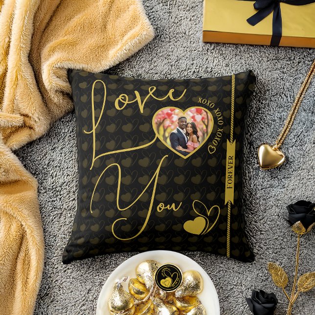 Personalised Love You Forever Valentine's Day Cushion (Creator Uploaded)