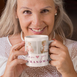 "Personalised 'Love You Grandma' Coffee Mug 