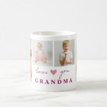"Personalised 'Love You Grandma' Mug Photos<br><div class="desc">"Show your love with this heartwarming, personalised "Love You Grandma" mug! Perfect for Mother's Day, birthdays, or just because, this customisable mug lets you add a cherished photo of you and your grandma. It’s a beautiful way to remind her every day how much she’s loved. Whether it’s a cosy morning...</div>