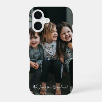 Personalised Love You Grandma Photo Handwritten