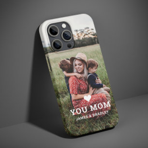 Personalised Love You Mum Photo Heart iPhone 13 Pro Max Case