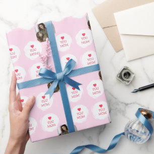 Personalised Love You Mum Photo   Mum Gift Wrap 
