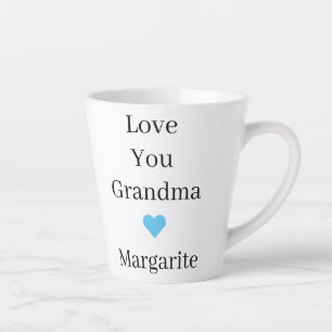 Personalised Love You Papap Latte Mug