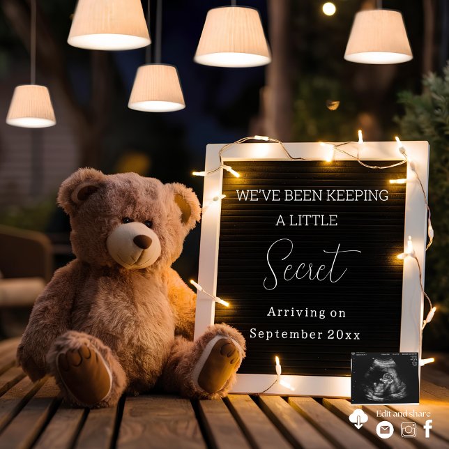 Personalised lovely Digital Pregnancy Announcement (Creator Uploaded)