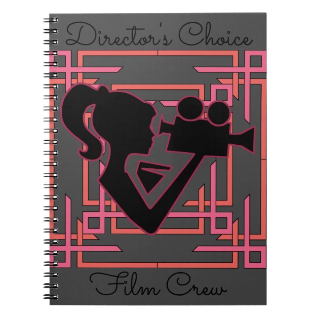 Personalised Lovely Lady Director Notebook (Front)
