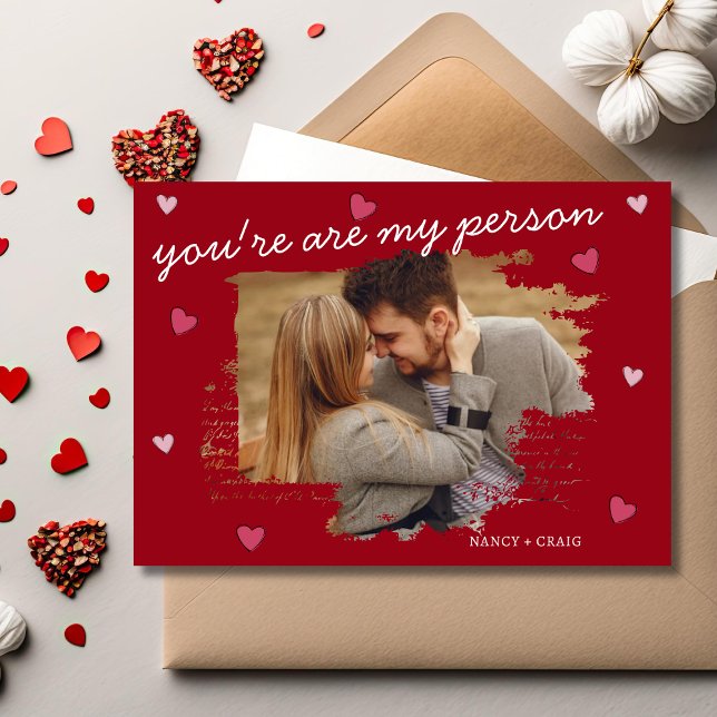 Personalised Lovers Valentine's Day Greeting Card (Creator Uploaded)