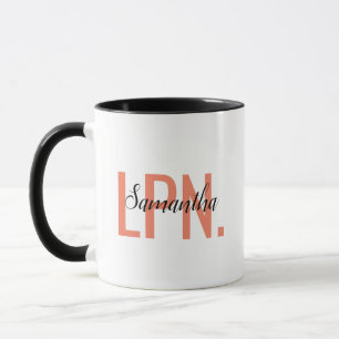 Personalised LPN Licensed Practical Nurse Xmas Mug