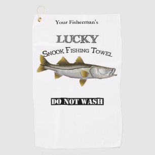 Personalised Lucky Snook Fishing Towel