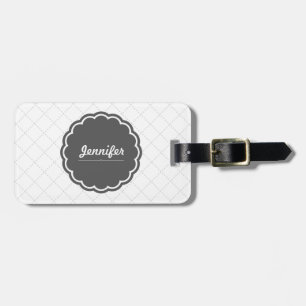 Personalised luggage tag