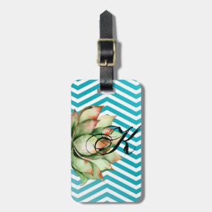 Personalised Luggage TagBoho Cacti Cactus Succulen Tag