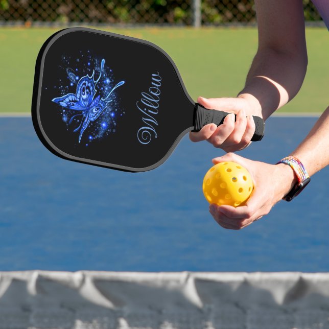 Personalised Lunar Moth  Pickleball Paddle (Insitu)