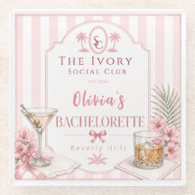 personalised Lux Pink Bachelorette Party bridal