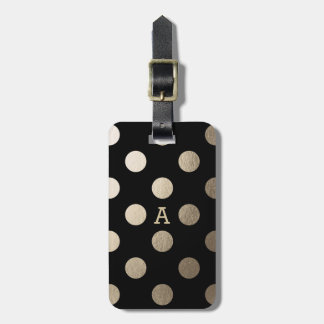 Personalised | Luxe Dots Luggage Tag