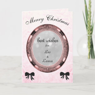Personalised Luxury Christmas Holiday Card