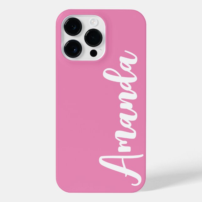 Personalised Luxury Custom Name Monogram iPhone  iPhone Case (Back)
