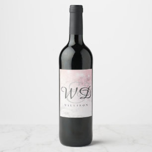 Personalised Luxury Marble Wine Label