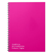 Personalised Magenta Minimalist