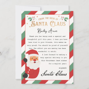Personalised Magical Letter from Santa Printable Invitation
