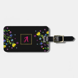 Personalised Magical night garden Luggage Tag