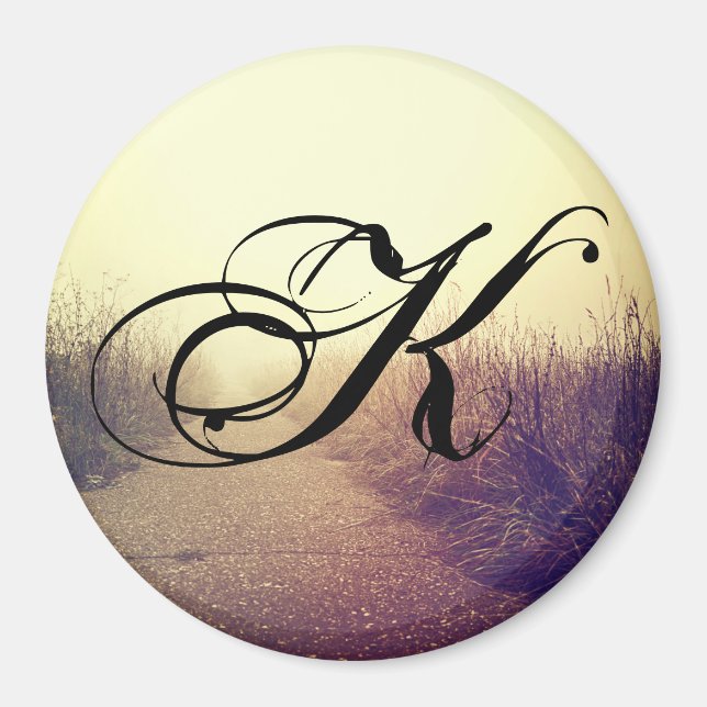 Personalised Magnet Sunrise Pathway Walkway Path S (Front)