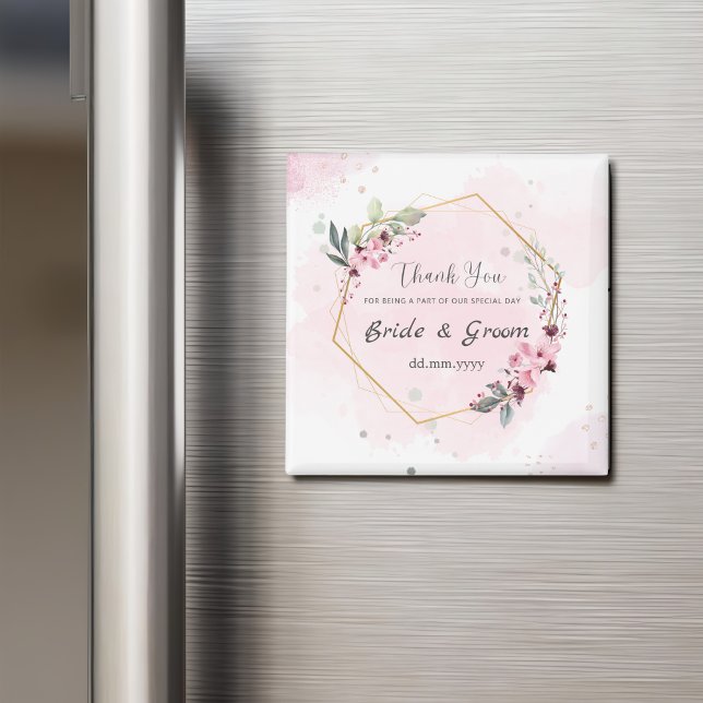 Personalised Magnet Wedding Favours for Guest (Creator Uploaded)