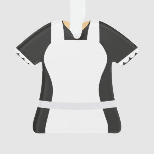 Personalised Maid Christmas Holiday Ornament