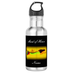 personalised maid of honour mermaid 532 ml water bottle