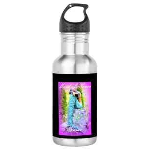 Personalised maid of honour mermaid 532 ml water bottle