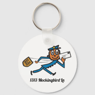 Personalised Mailbox Key Ring