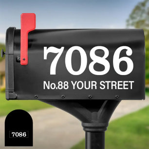Personalised Mailbox Number and Address