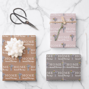 Personalised Mailbox Number Wrapping Paper Sheets 