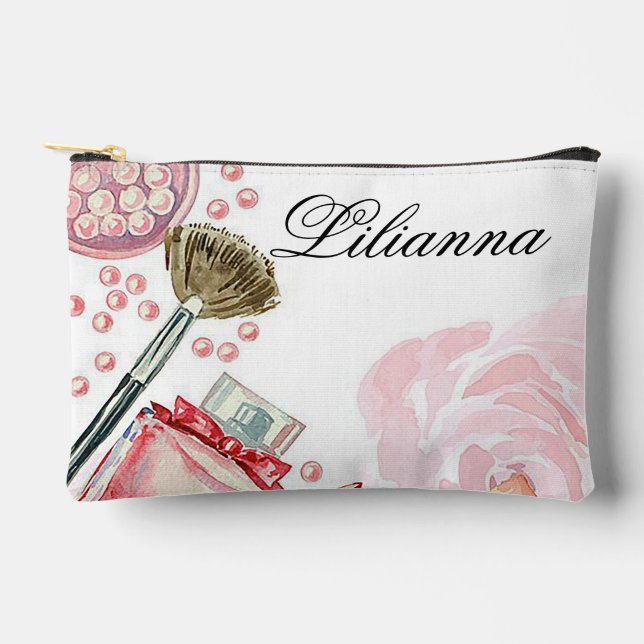 Personalised Makeup Accessory Pouch (Front)