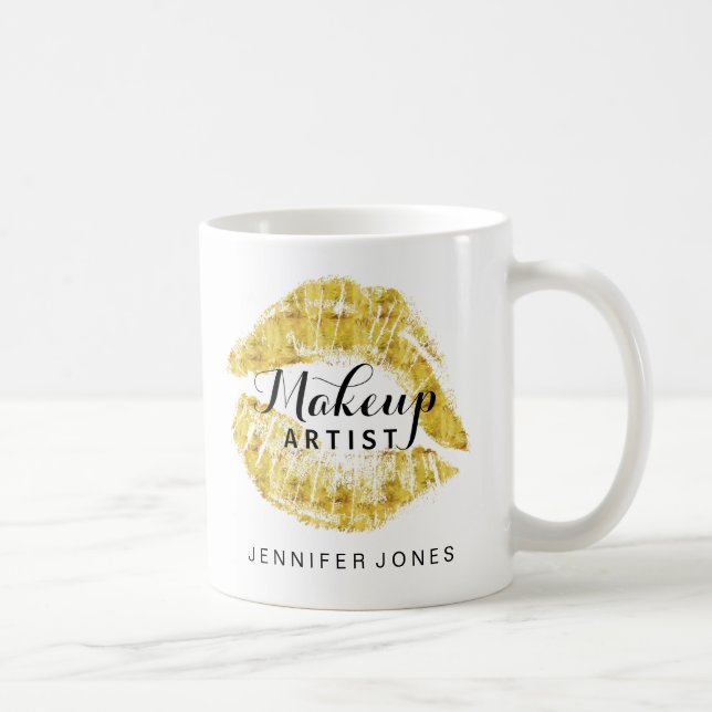 Personalised Makeup Artist Coffee Mug (Right)