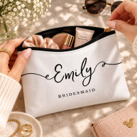 Personalised Makeup Bag Bridesmaid Gifts