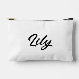 Personalised  Makeup Bag, Custom  Cosmetic Bag, Br Accessory Pouch