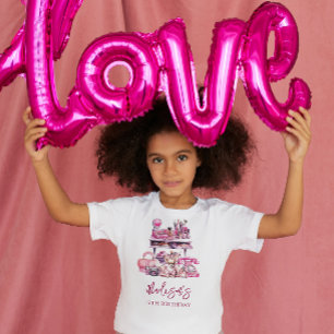 Personalised Makeup Birthday Party T-Shirt