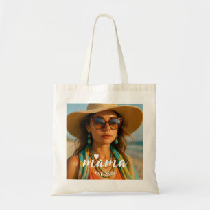 Personalised Mama Est Year Custom Gift For Mummy Tote Bag