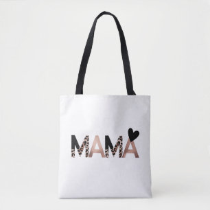 Personalised MAMA Floral Wreath Mother's Day Tote Bag