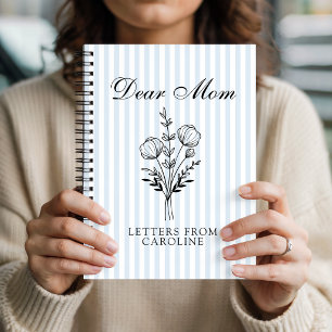 Personalised mama gratitude diary Mother's day Notebook