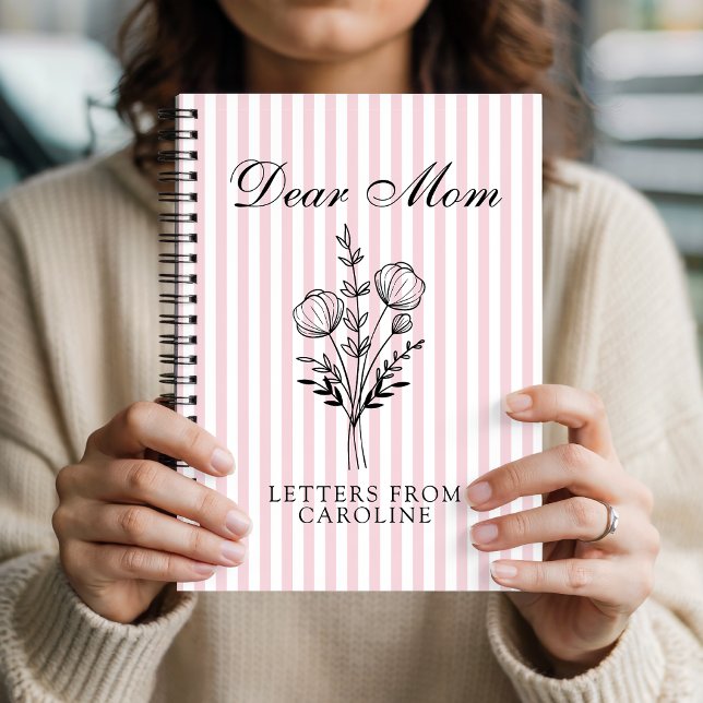 Personalised Mama Gratitude | Mother’s Day Mum Notebook (personalized mama notebook gift, mothers day journal gift mom, birthday gift journal for mom)