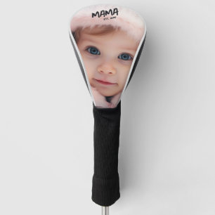 Personalised Mama Photo Mum Golf Head Cover
