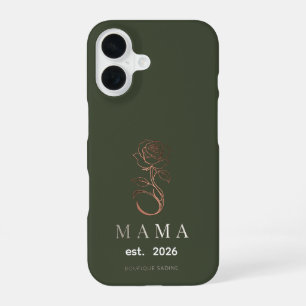 Personalised MAMA Rose Olive iPhone Case