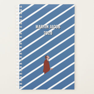 Personalised Man Going Up Motivational Gift Planner
