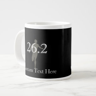 Personalised Marathon Runner 26.2 Keepsake Large Coffee Mug