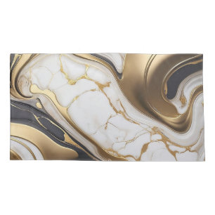 Personalised Marble Agate Elegant Custom Gift Pillowcase