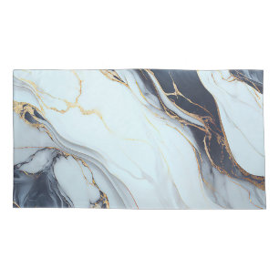 Personalised Marble Agate Elegant Custom Gift Pillowcase