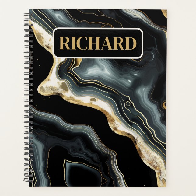 Personalised Marble  Planner (Front)