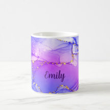 Personalised marble watercolor mixed pattern